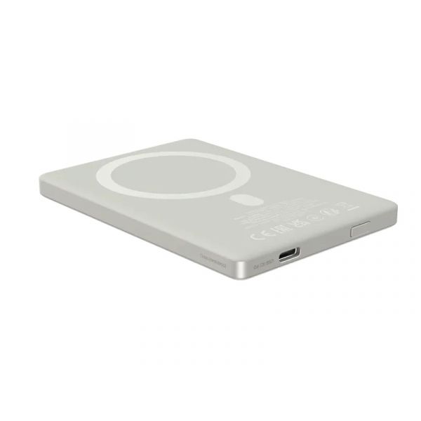 CANYON OnPower 500 PD20W 5000mAh Aluminium Sta mágneses powerbank, szürke (CNS-CPB500G)
